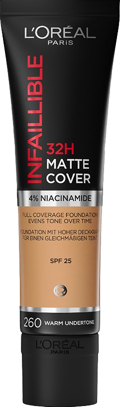 Loreal 32h Infallible Matte Cover base de maquillaje
