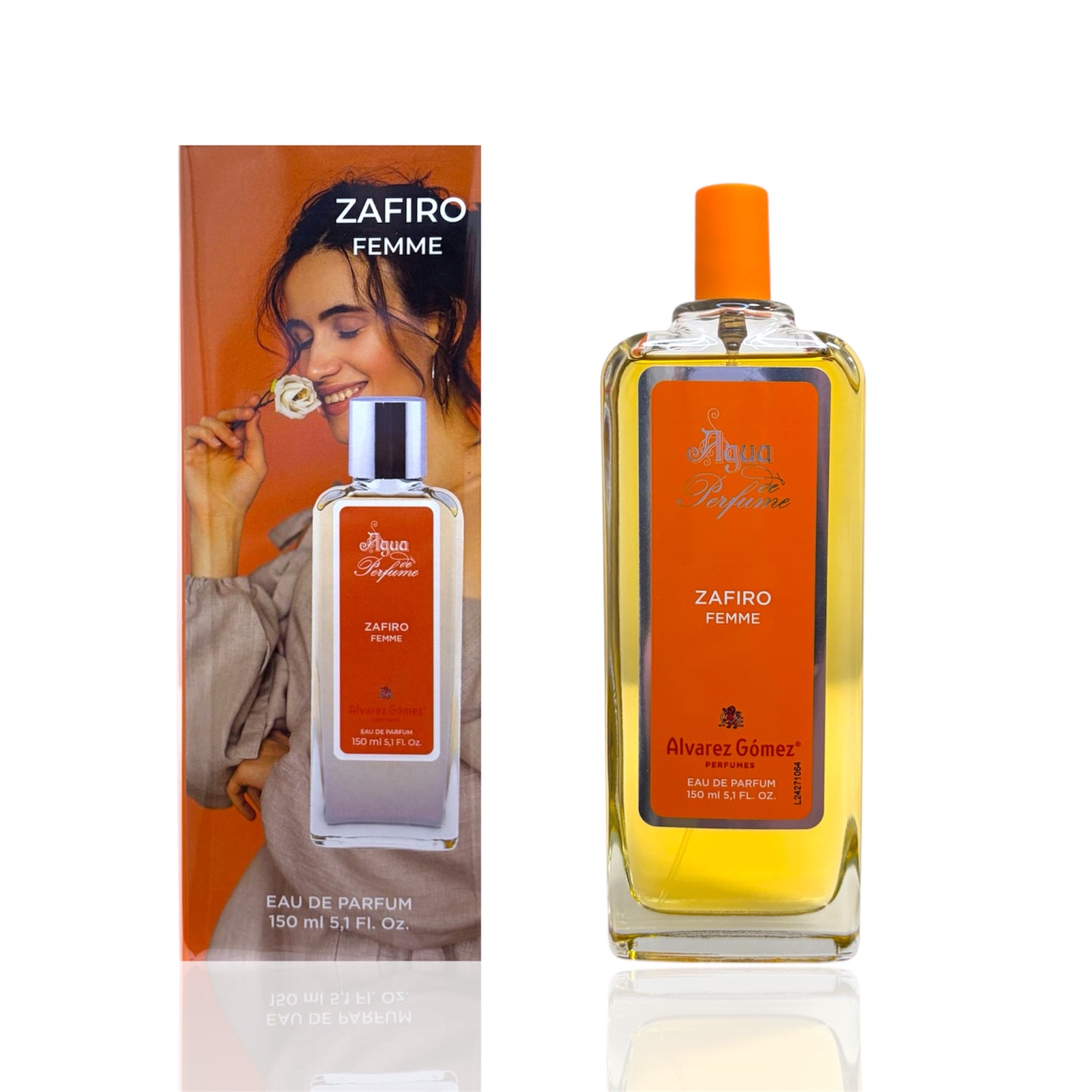 Perfume mujer Álvarez Gómez Zafiro Femme floral 150 ml