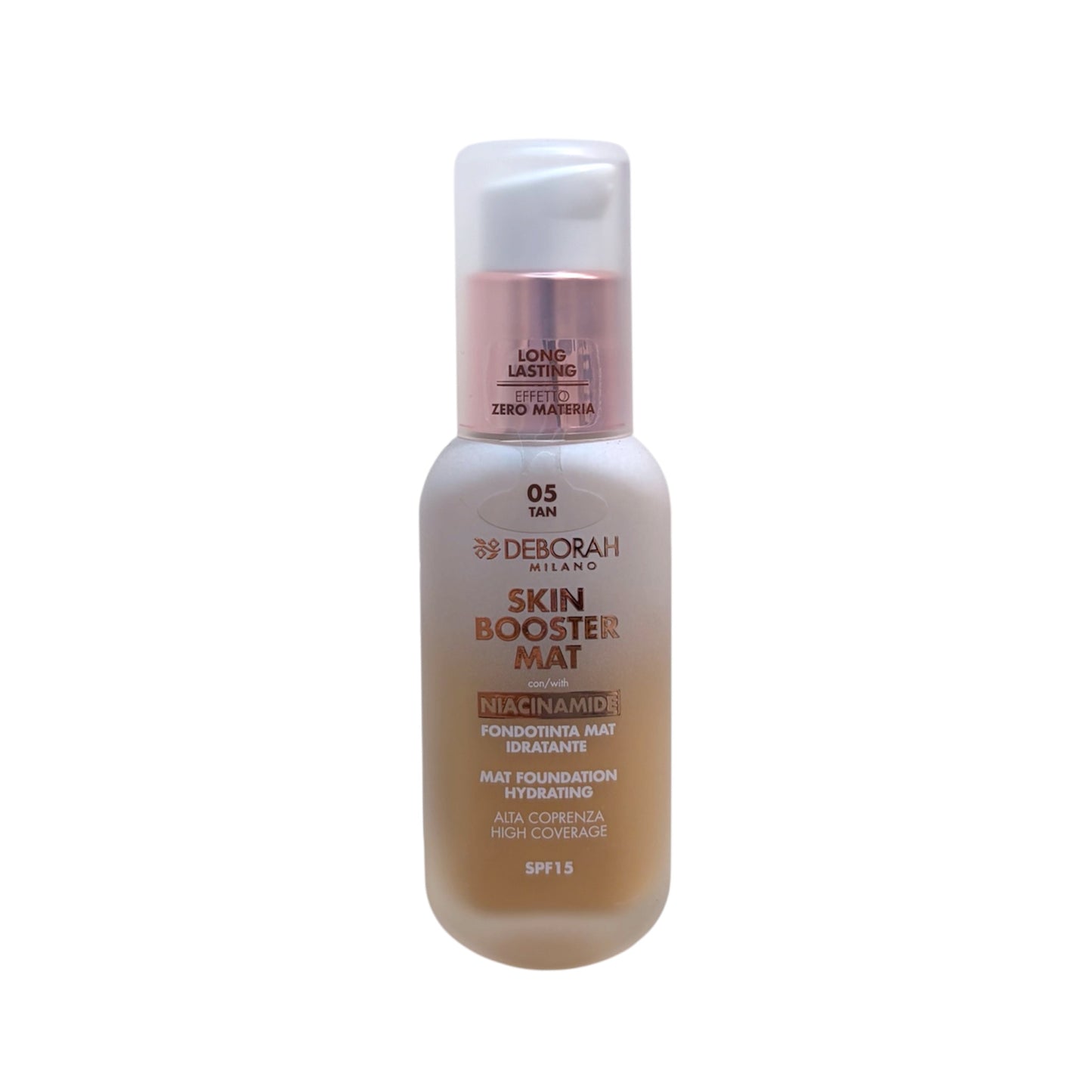 Base de Maquillaje Deborah Milano Skin Booster Mat SPF15