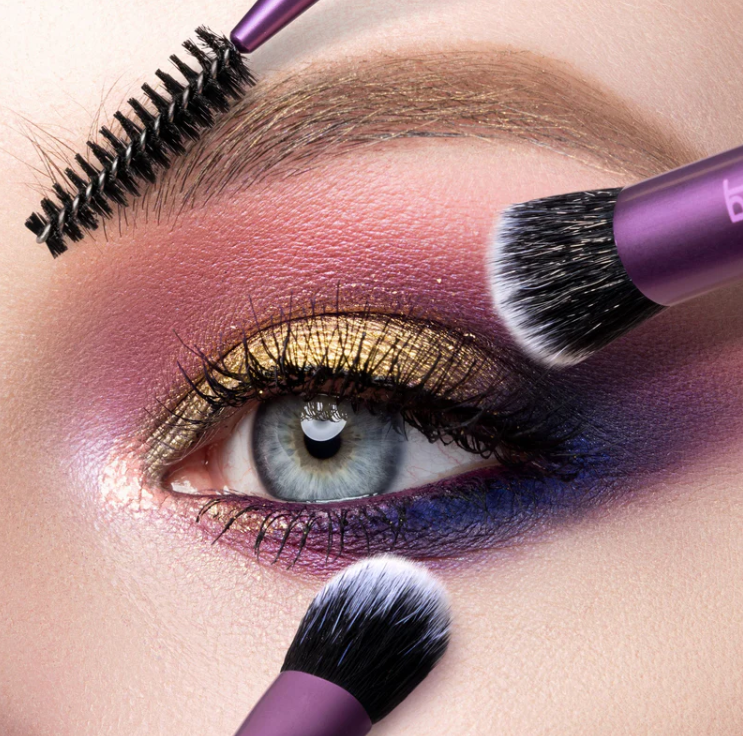 Real Technique eye shade + blend brocha sombras + brocha mezclar