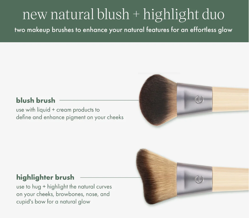 Set Ecotools duo blush & highlight Nº0032