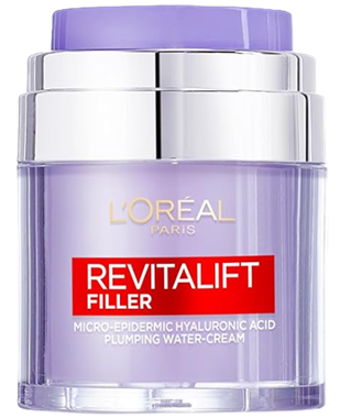 L`oreal Revitalift Filler Gel en crema de ácido hialurónico