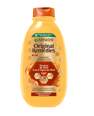 Garnier Original Remedies champú tesoros de miel 300 ml