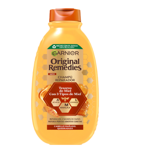 Garnier Original Remedies champú tesoros de miel 300 ml
