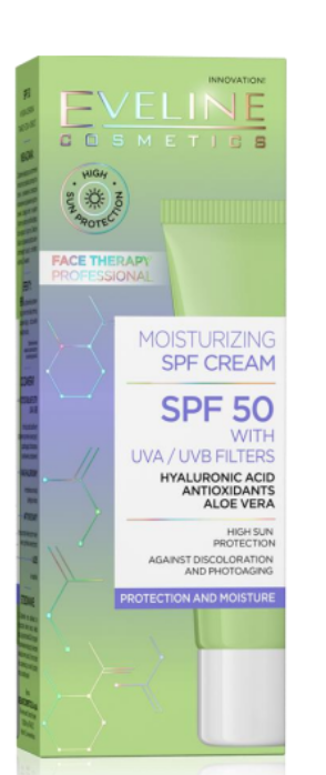 EVELINE CREMA FACIAL HIDRATANTE 50 SPF 30ML