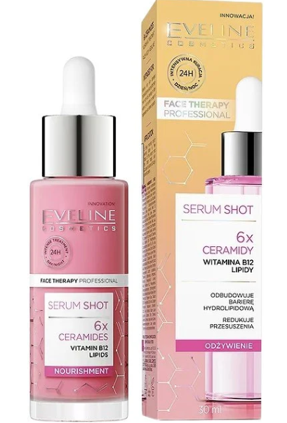 EVELINE SERUM SHOT 6x CERAMIDAS NUTRITIVO 30 ml