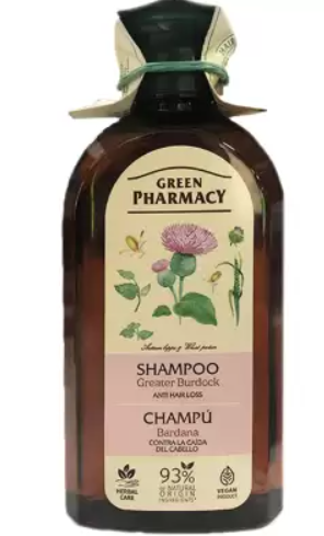 GREEN PHARMACY CHAMPÚ CONTRA LA CAÍDA DEL CABELLO DE BARDANA