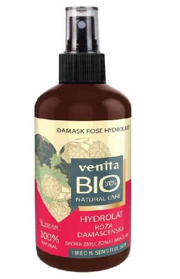 Hidrolato BIO de Rosa de Damasco 100ml de Venita