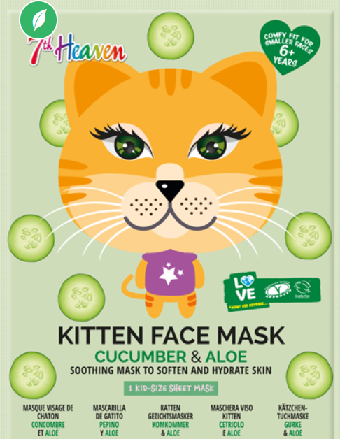 7Th Heaven mascarilla Animal Tisú