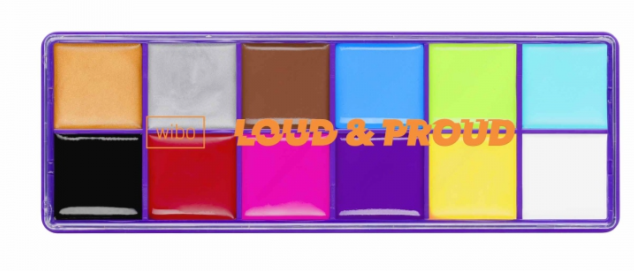 Wibo Paleta sombras en crema Loud and Proud