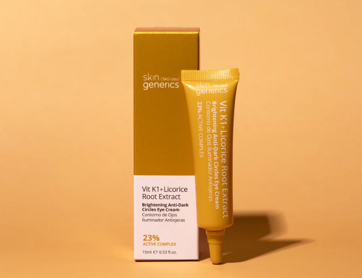 Contorno de Ojos Iluminador Antiojeras con Vit K Skin Generics