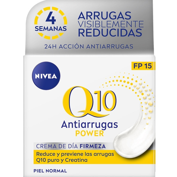 Nivea crema día Q10 antiarrugas fp 15