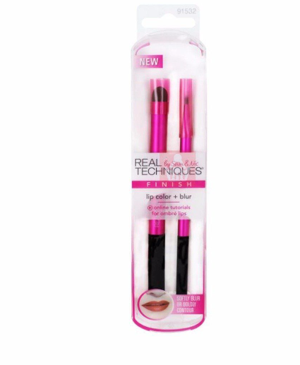 Real Technique Brocha labios y brocha para difuminar