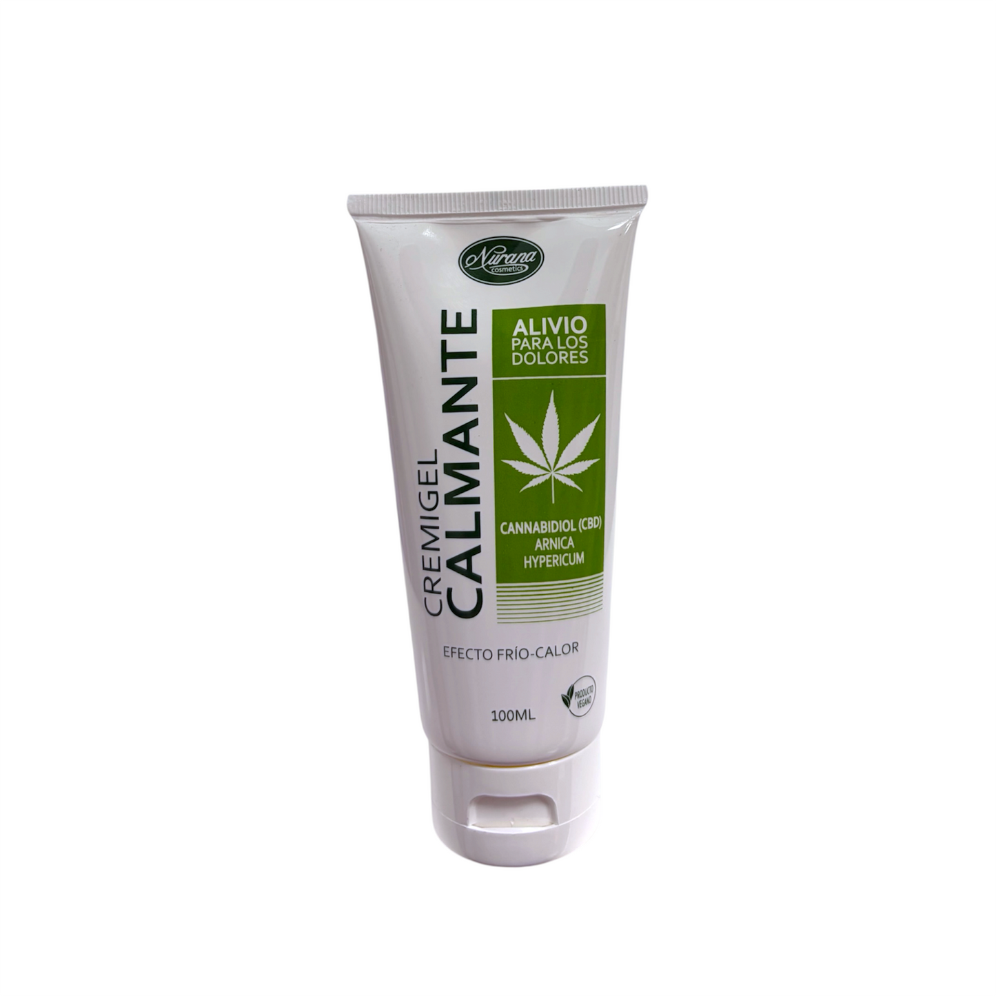 Crema Calmante con CBD Naurana Cosmetics Efecto Frío-Calor 100 ml