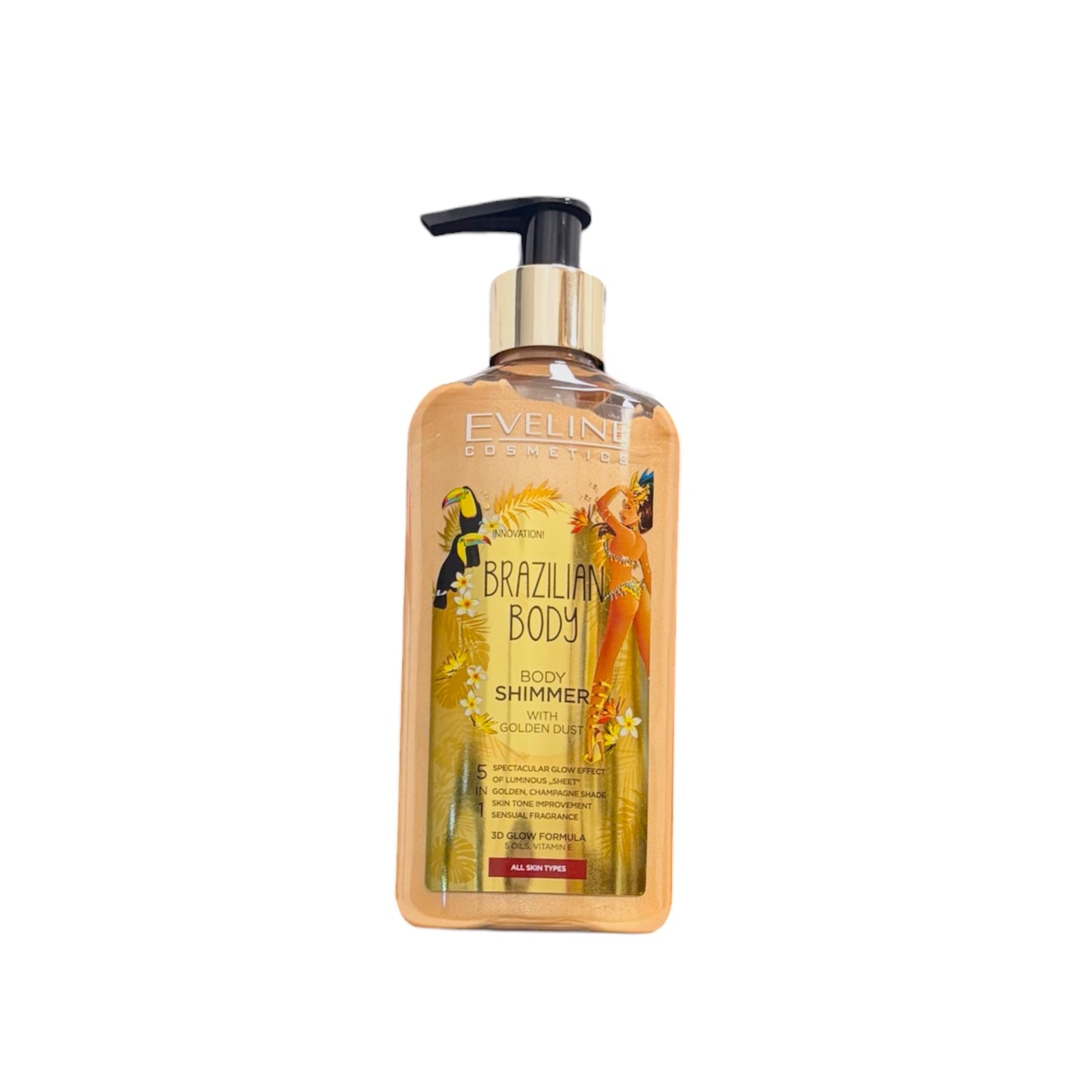 Eveline Brazilian Body Body Shimmer Golden Dust 150 ml