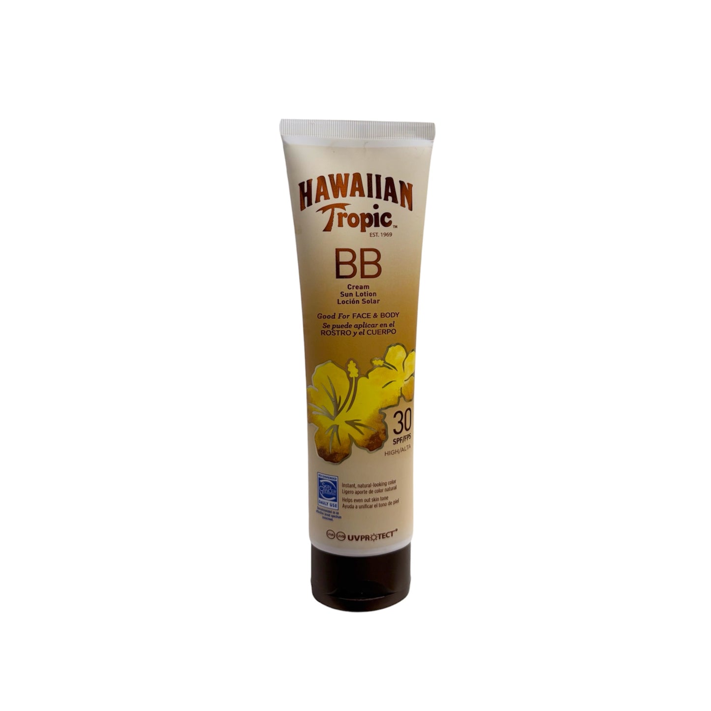 Hawaiian Tropic BB Cream Sun Lotion SPF 30 Protección Solar Rostro y Cuerpo