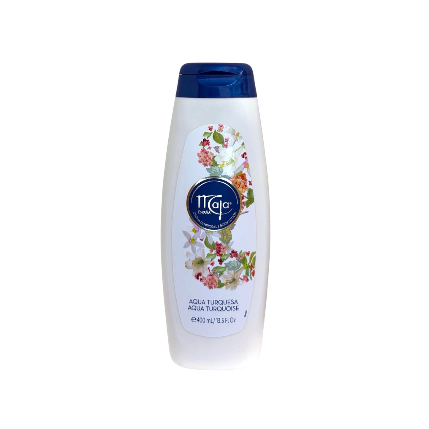 Loción corporal Maja Aqua Turquesa hidratante perfumada 400 ml