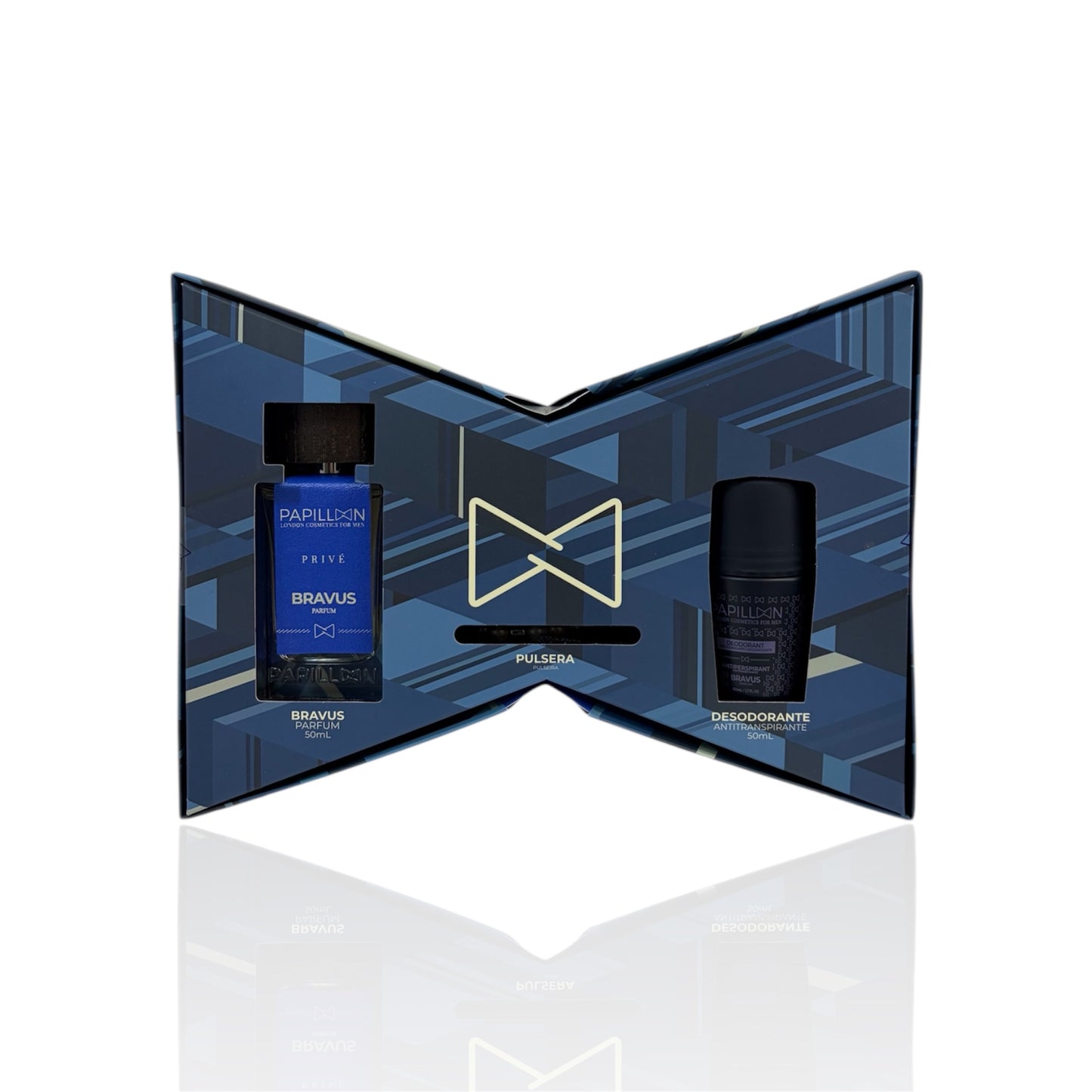Papillon Bravus 50 ml + Pulsera + Desodorante