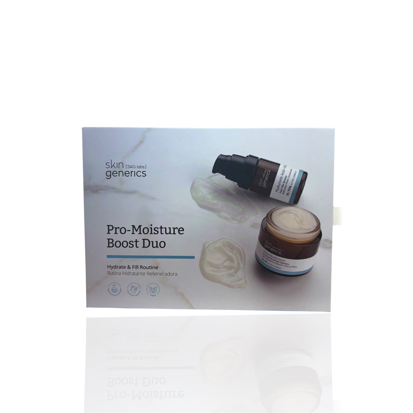 Set hidratante con ácido hialurónico Skin Generics Pro-Moisture Boost Duo
