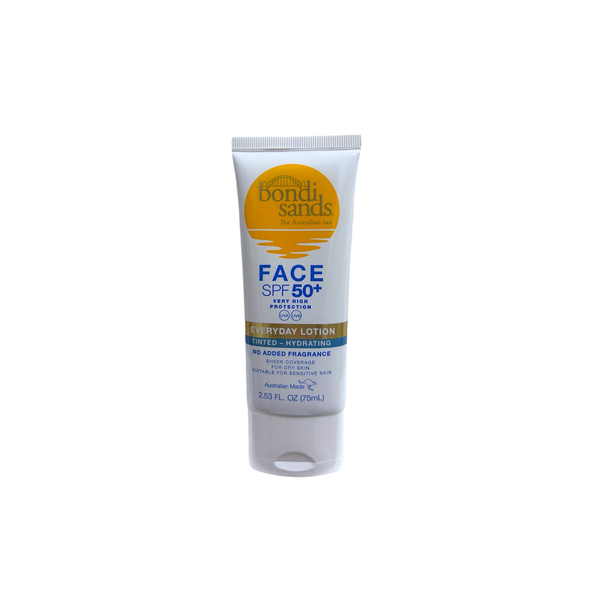 Protector solar facial con color SPF 50+ Bondi Sands 75 ml