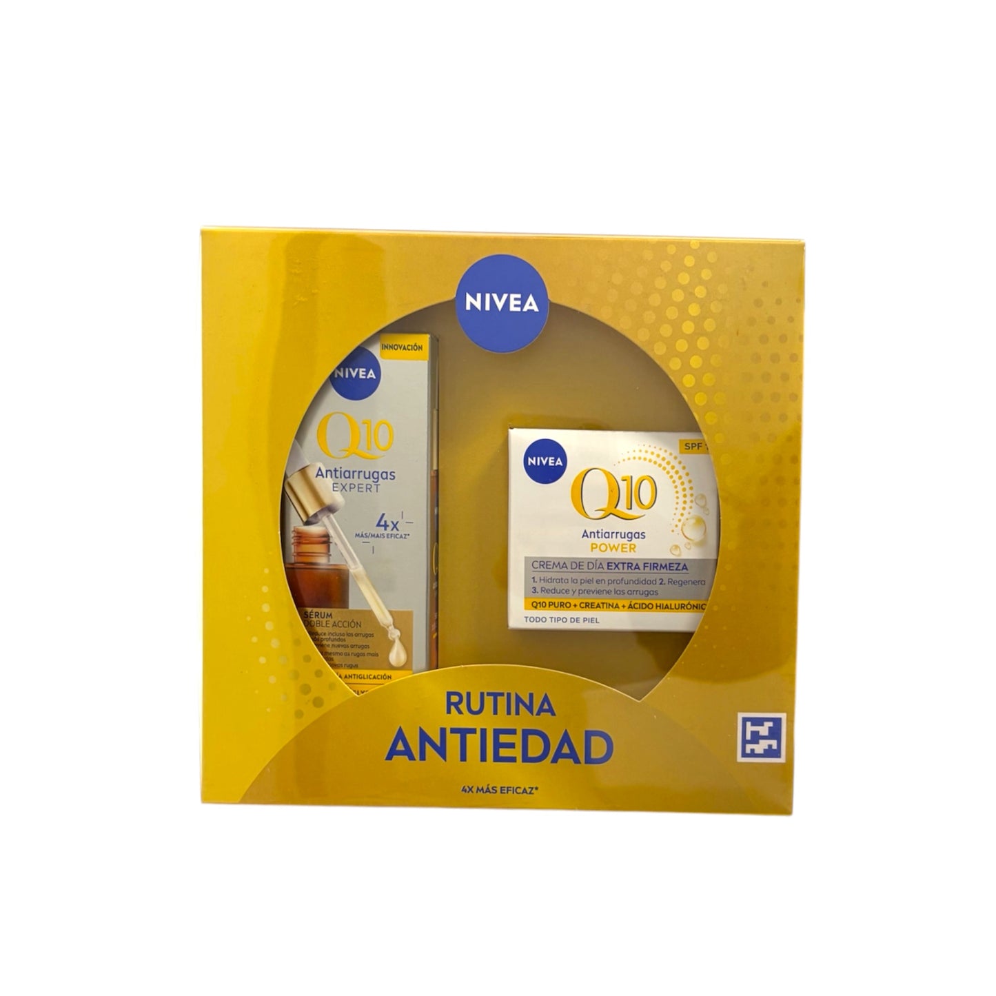 Pack NIVEA Q10 antiedad sérum y crema facial reafirmante