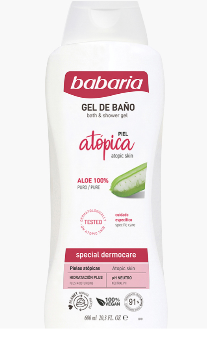 Gel De ducha Piel Atópica 2x1 Babaria