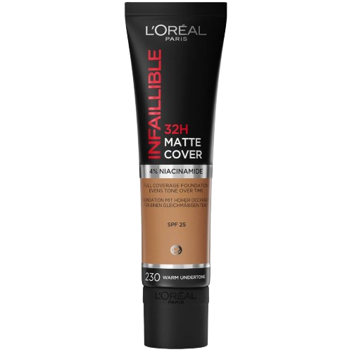 Loreal 32h Infallible Matte Cover base de maquillaje