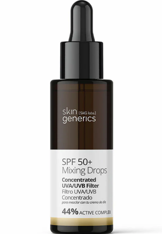 SPF 50+ Mixing Drops – Protección Solar Facial | Skin Generics