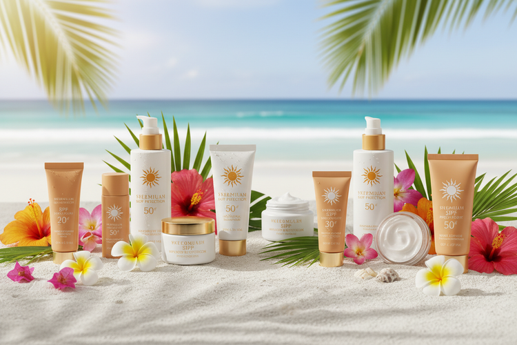 Cremas y sprays de protección solar corporal SPF - Arôme Perfumería y Cosmética