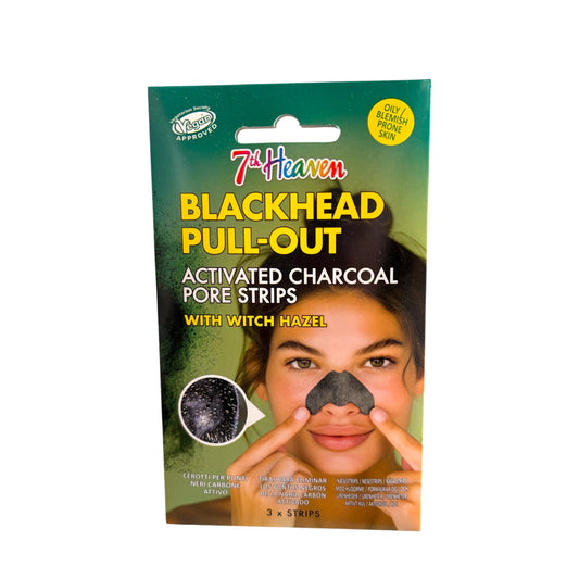 7th Heaven tiras puntos negros carbon activo witch hazel piel grasa
