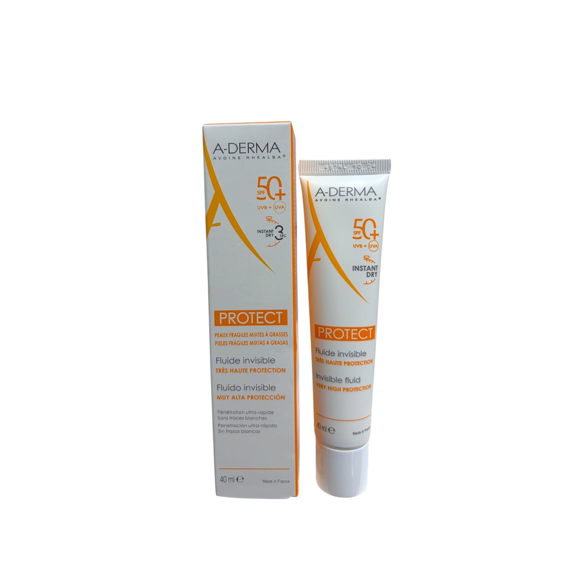 A-Derma Protect Fluido Invisible SPF 50+