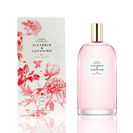 Aguas Florales Victorio & Lucchino Nº2 Rosa Fresa frasco de colonia femenina
