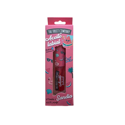 Aceite Labial Hidratante The Fruit Company con Vitamina E y Aceite de Jojoba