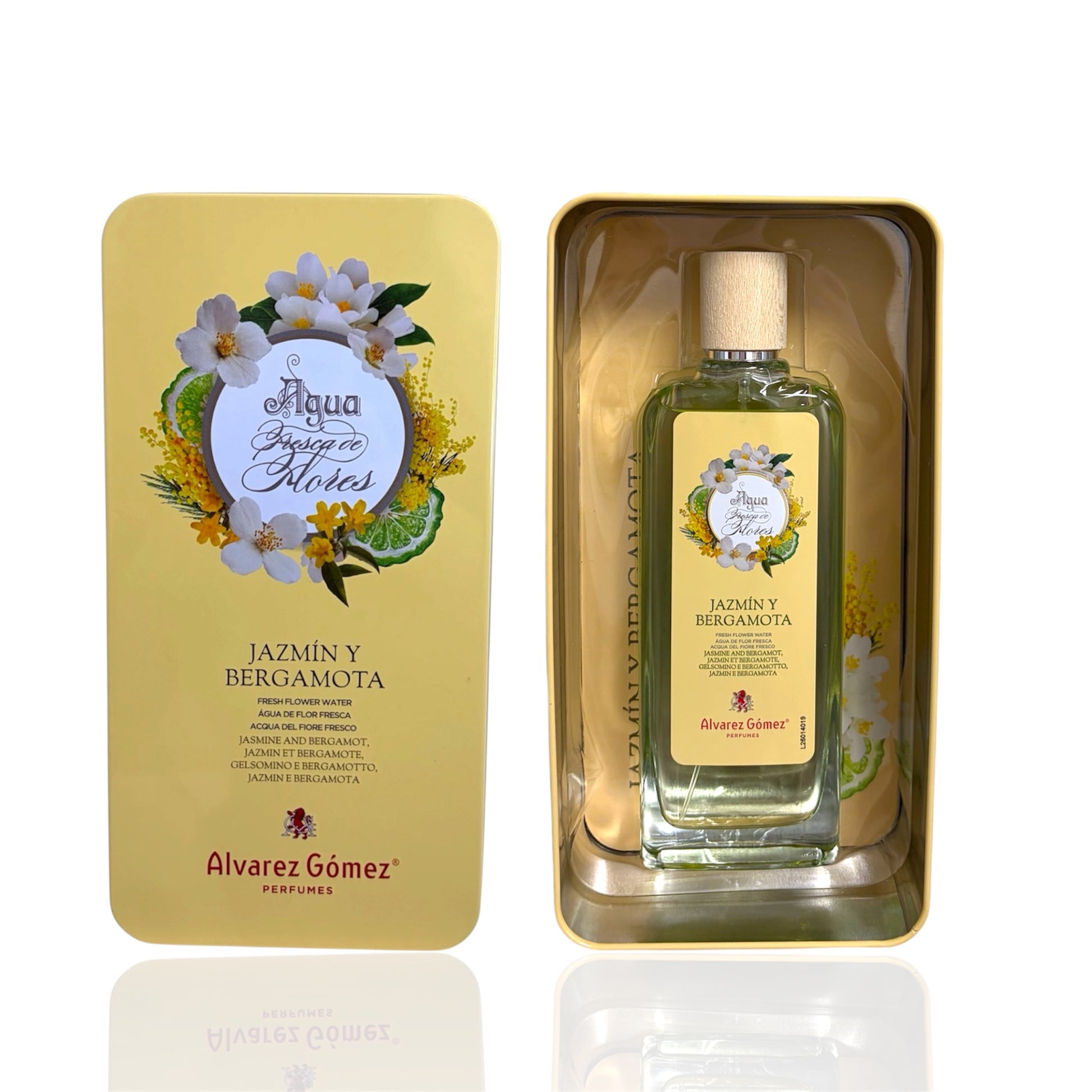Agua Fresca de Flores Jazmín y Bergamota Alvarez Gómez 150 ml