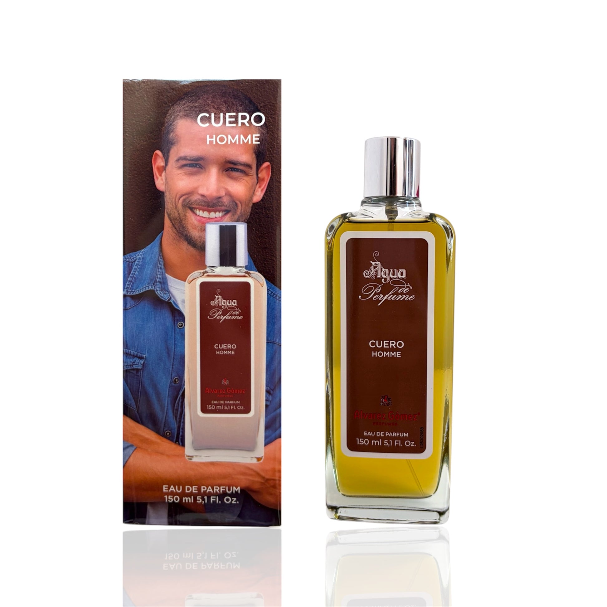 Perfume hombre Álvarez Gómez Cuero Homme intenso 150 ml