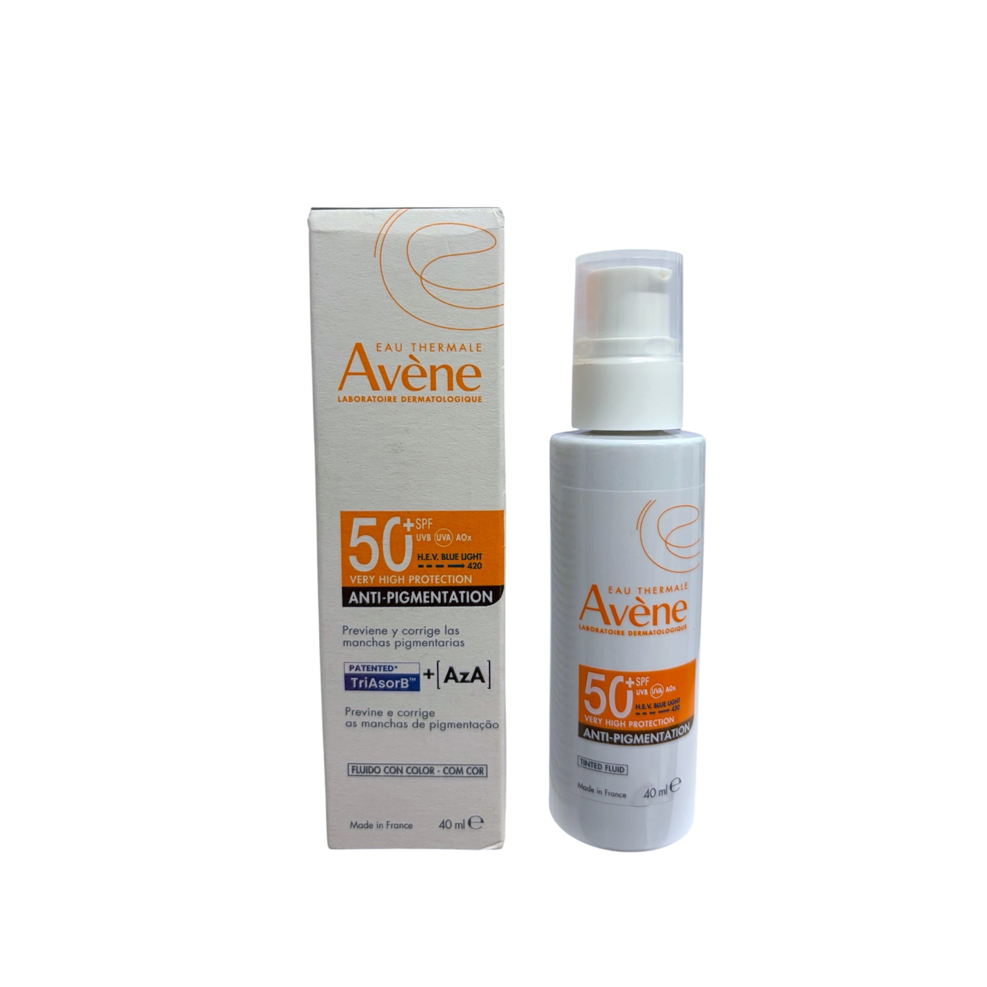 Avène Antipigmentación SPF 50+ con Color