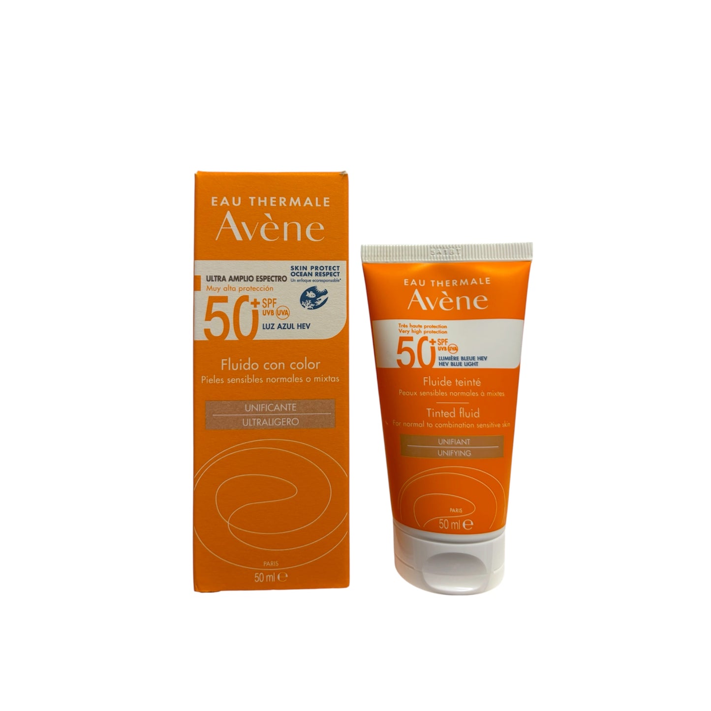 Avène Fluido con Color SPF 50+ 50 ml