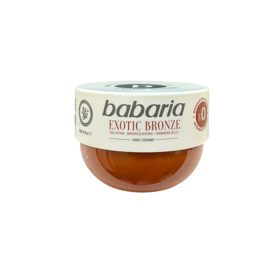 Babaria Exotic Bronze gelatina bronceadora con coco SPF 0 para bronceado intensivo 300 ml
