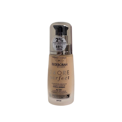 Base de Maquillaje Deborah Milano 24ORE Perfect SPF20
