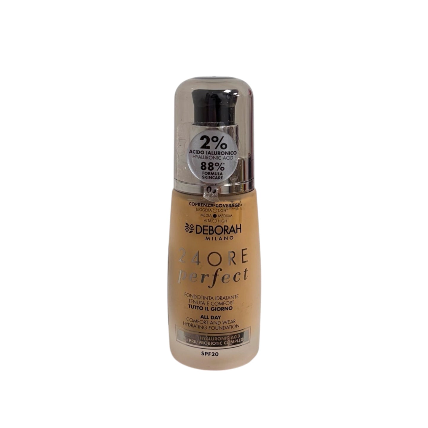 Base de Maquillaje Deborah Milano 24ORE Perfect SPF20