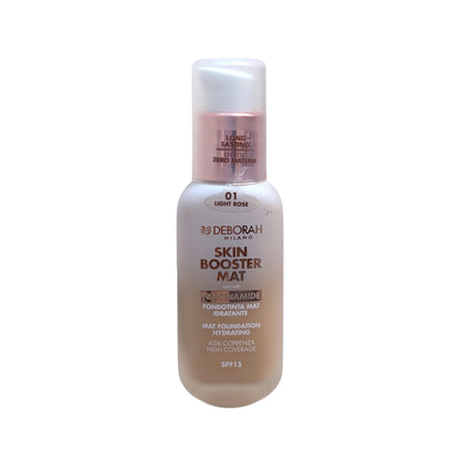 Base de Maquillaje Deborah Milano Skin Booster Mat SPF15