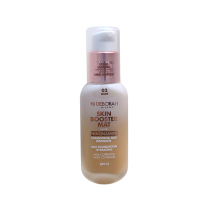 Base de Maquillaje Deborah Milano Skin Booster Mat SPF15