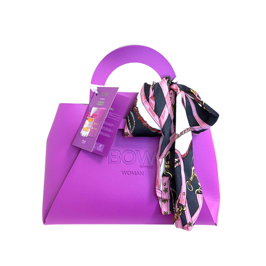 Set Regalo Bow Woman con Perfume y Bolso