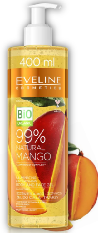 EVELINE 99% NATURAL GEL CORPORAL Y FACIAL