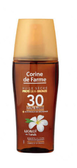 CORINE DE FARME Huile Solaire Sèche Protectrice con SPF