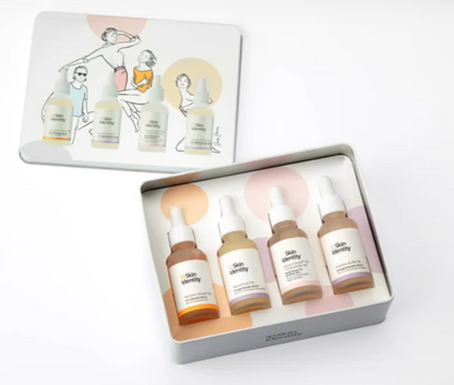 IDSkin Identity Set caja metálica modelo 2 (Sérum Vit D + Retinol + Sensia Carota + Peptidos Buffet)