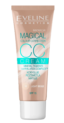 Eveline CC Cream Magical Colour Correction SPF15