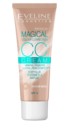 Eveline CC Cream Magical Colour Correction SPF15