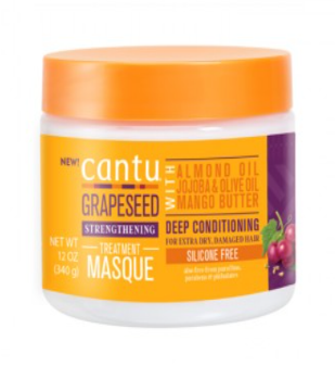 Cantu Mascarilla tratamiento intensivo fortalecedor con semillas de uva