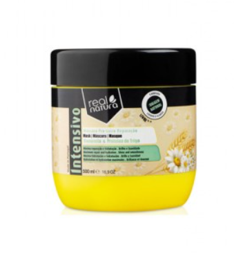 Real Natura Máscara intensivo camomila & proteína